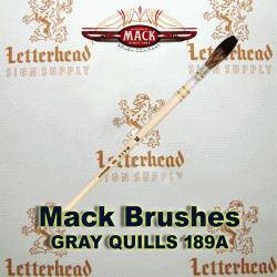 Lettering Quill brush grey series 189 size 10 Lettering Quill brush grey series 189 size 10