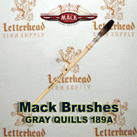 Lettering Quill brush grey series 189 size 11 Lettering Quill brush grey series 189 size 11