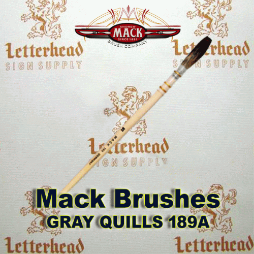 Lettering Quill brush grey series 189 size 11 Lettering Quill brush grey series 189 size 11