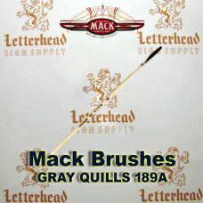 Lettering Quill brush grey series 189 size 2