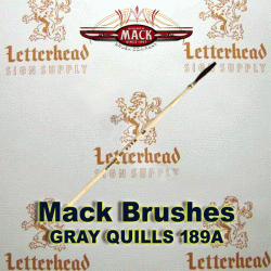 Lettering Quill brush grey series 189 size 2 Lettering Quill brush grey series 189 size 2