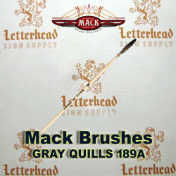 Lettering Quill brush grey series 189 size 3 Lettering Quill brush grey series 189 size 3