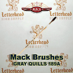 Lettering Quill brush grey series 189 size 4 Lettering Quill brush grey series 189 size 4