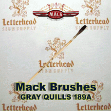 Lettering Quill brush grey series 189 size 5