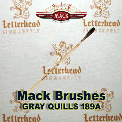 Lettering Quill brush grey series 189 size 5 Lettering Quill brush grey series 189 size 5