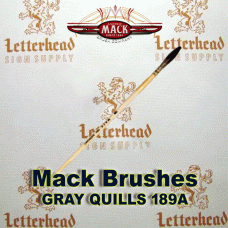 Lettering Quill brush grey series 189 size 6
