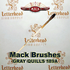 Lettering Quill brush grey series 189 size 9