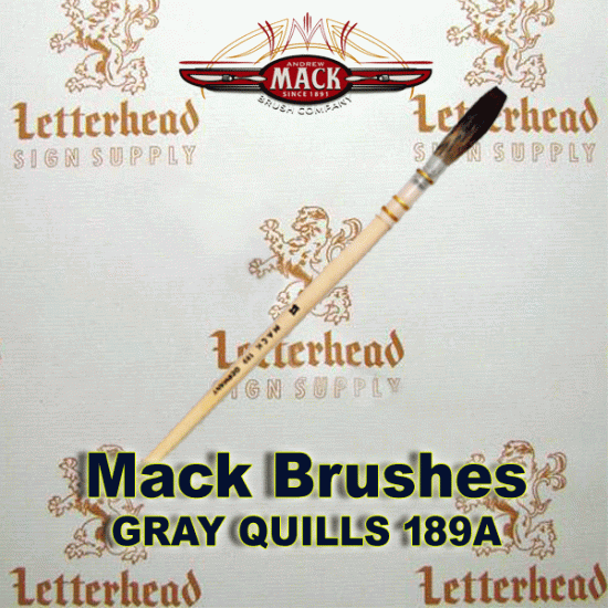 Lettering Quill brush grey series 189 size 11
