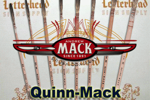 Quinn Mack Extended Brown Quill Lettering Brushes series QMB