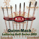 Quinn Mack Extended Brown Quill Lettering Brushes series QMB