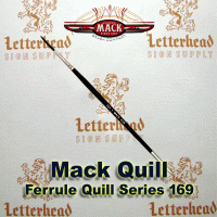 Ferrule Quill Lettering Brush Series-169 size 1 Ferrule Quill Lettering Brush Series-169 size 1
