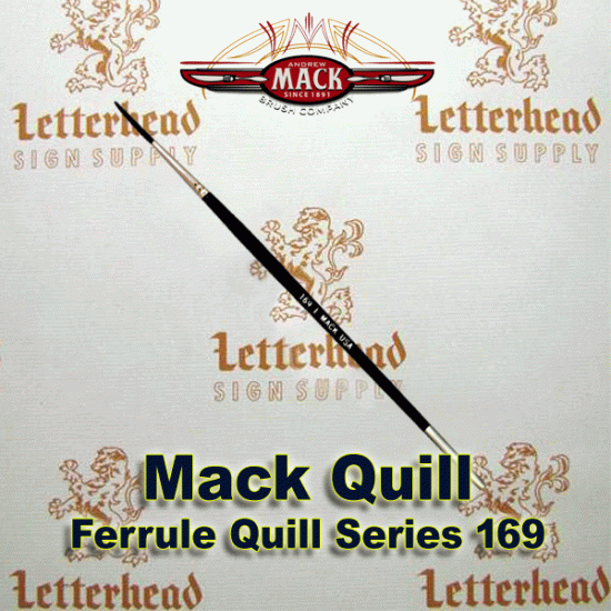 Ferrule Quill Lettering Brush Series-169 size 1