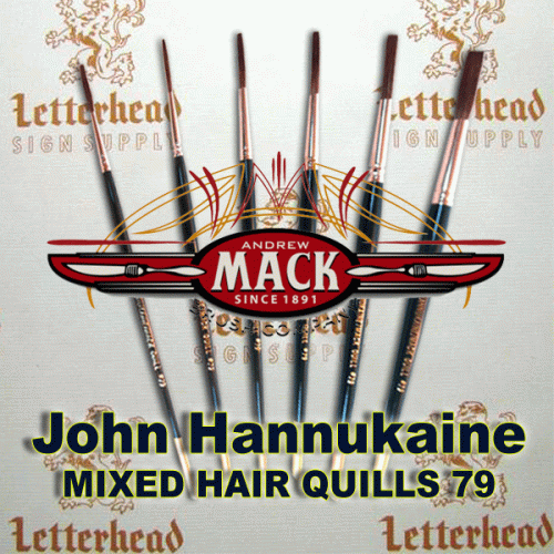 Quill Lettering Brushes