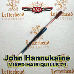 Quill lettering Brushes Mixed Hair Series 79 size 10 XL Quill lettering Brushes Mixed Hair Series 79 size 10 XL