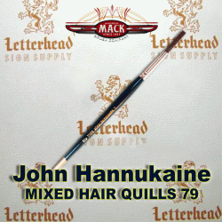 Quill lettering Brushes Mixed Hair Series 79 size 8 L Quill lettering Brushes Mixed Hair Series 79 size 8 L