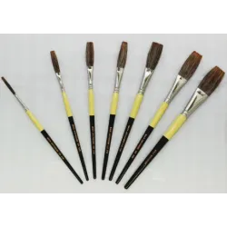 mack brush flat lettering brush grey stroke series-1932 full set