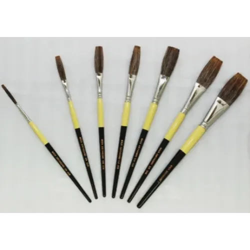 mack brush flat lettering brush grey stroke series-1932 full set mack brush flat lettering brush grey stroke series-1932 full set