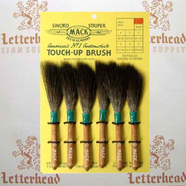 Sword Pinstriping brushes series 20 American Favorite