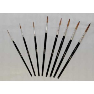 Series 818 Red Sable Lettering Brush Mack