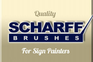 Pinstriping Brushes by Scharff Brush Company