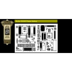Butler Door Plates Clip-Art  Butler Door Plates Clip-Art