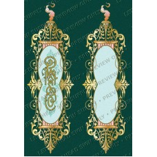 Ornate Monogram Panel Ornate Monogram Panel