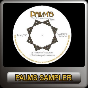 Palms Sampler clip art Ornamental
