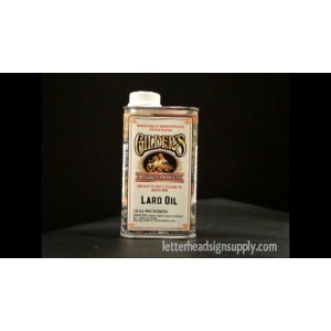 Gilders Lard Oil for Brushes