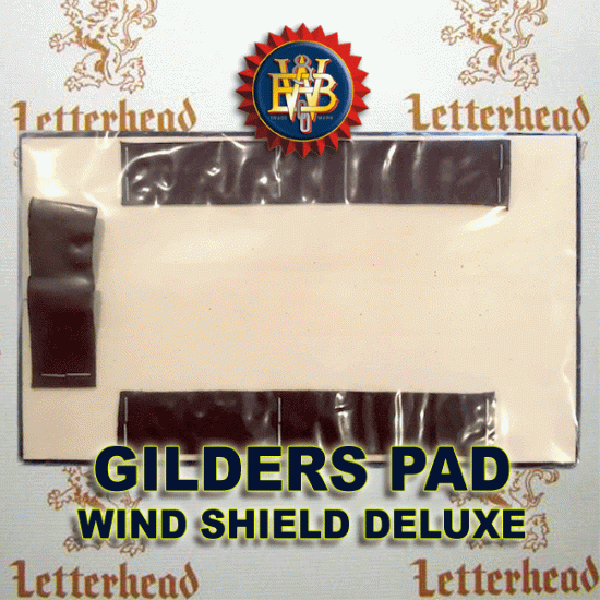 Gilders Pad with Wind Screen - English