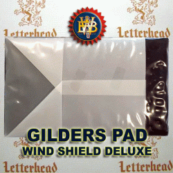 Gilders Pad with Wind Screen - English Gilders Pad with Wind Screen - English