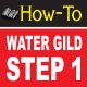 Water Gilding Step By Step Part 1 Water Gilding Step By Step Part 1