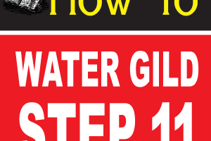 Water Gilding Step By Step Part 11
