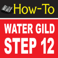 Water Gilding Step By Step Part 12
