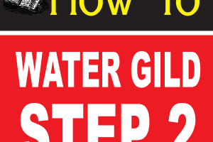Water Gilding Step By Step Part 2