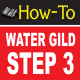 Water Gilding Step By Step Part 3 Water Gilding Step By Step Part 3