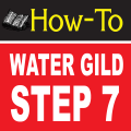 Water Gilding Step By Step Part 7