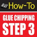 glue chipping-amazing glass craft tutorial step 3