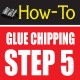 glue chipping-amazing glass craft tutorial step 5 glue chipping-amazing glass craft tutorial step 5