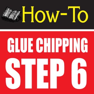 glue chipping amazing glass craft tutorial step 6 glue chipping amazing glass craft tutorial step 6