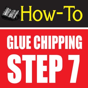 glue chipping amazing glass craft tutorial step 7 glue chipping amazing glass craft tutorial step 7