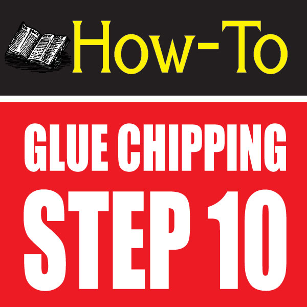 glue chipping-amazing glass craft tutorial step 10