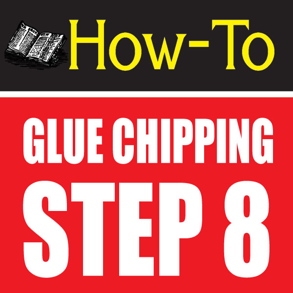 glue chipping-amazing glass craft tutorial step 8