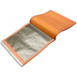 12kt White Gold Leaf Patent-Book 12kt White Gold Leaf Patent-Book