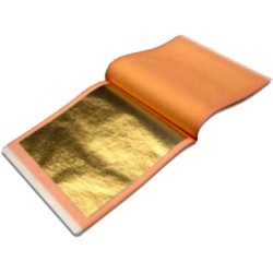 23.50kt-Dukaten-Orange-XX Gold-Leaf Patent-Book 23.50kt-Dukaten-Orange-XX Gold-Leaf Patent-Book