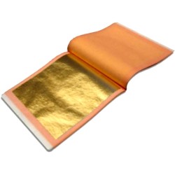 23.75kt Rosenoble Gold Leaf Patent-Book 23.75kt Rosenoble Gold Leaf Patent-Book