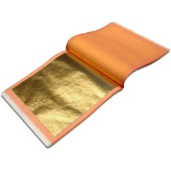 Manetti 22kt-Yellow Gold-Leaf Patent-Book