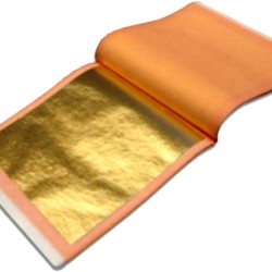 Manetti 23.75kt-Rosenoble Double Gold-Leaf Patent-Book Manetti 23.75kt-Rosenoble Double Gold-Leaf Patent-Book