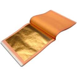 Manetti 22.5kt-Champagne Gold-Leaf Patent-Book Manetti 22.5kt-Champagne Gold-Leaf Patent-Book