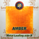 Variegated Metal Leaf-Amber Leafing