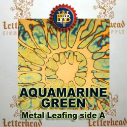 Variegated Metal Leaf-Aquamarine Green book Variegated Metal Leaf-Aquamarine Green book